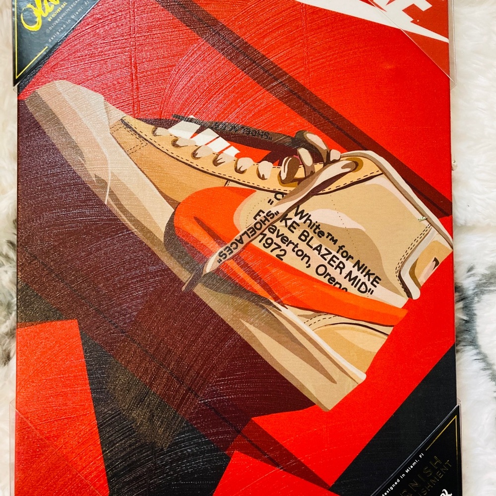 frames of supreme and off white sneakers